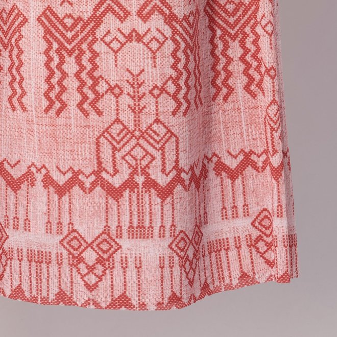 Deer print on stretch netting パンツ 詳細画像 レッド 5