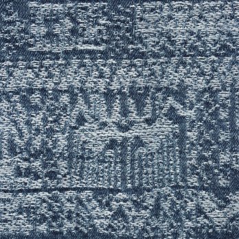 Tie dye stripy jacquard denim ジャケット 詳細画像