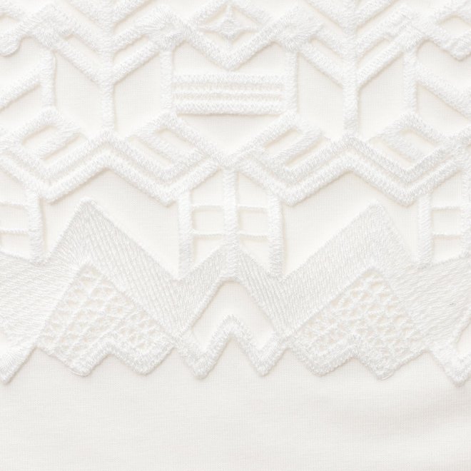 Cotton T-shirt プルオーバー 詳細画像 ホワイト 2