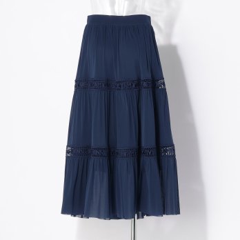 【COMING SOON】Solid netting スカート 詳細画像