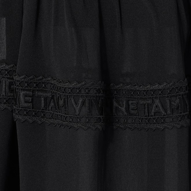 【COMING SOON】Solid netting ドレス 詳細画像 ブラック 2
