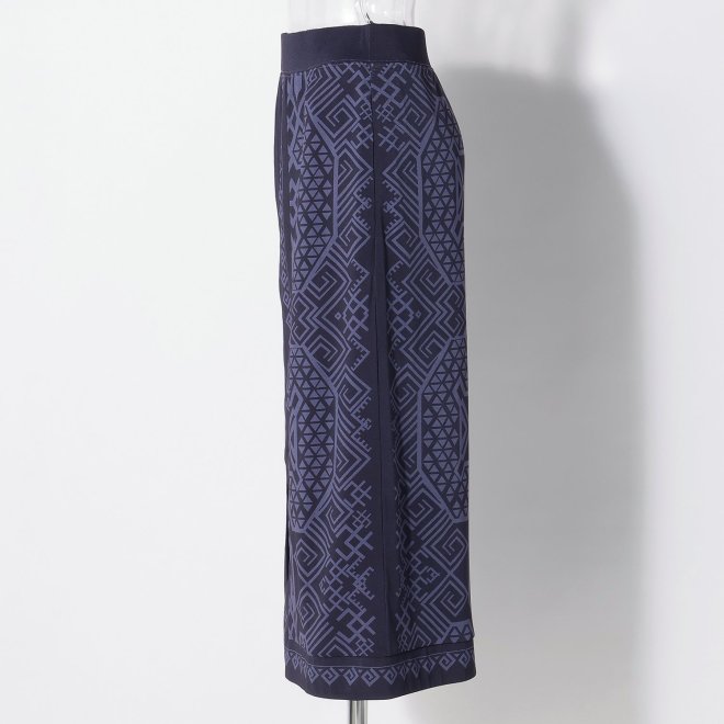 Dragon motif print stretch net スカート 詳細画像 ネイビー 2