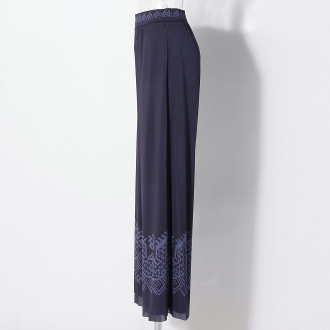 Dragon motif print stretch net パンツ 詳細画像 ネイビー 2