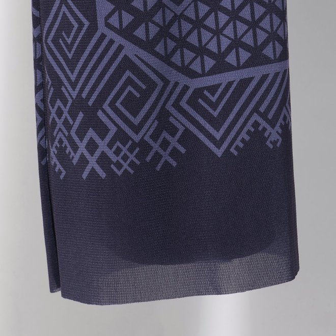 Dragon motif print stretch net パンツ 詳細画像 ネイビー 5