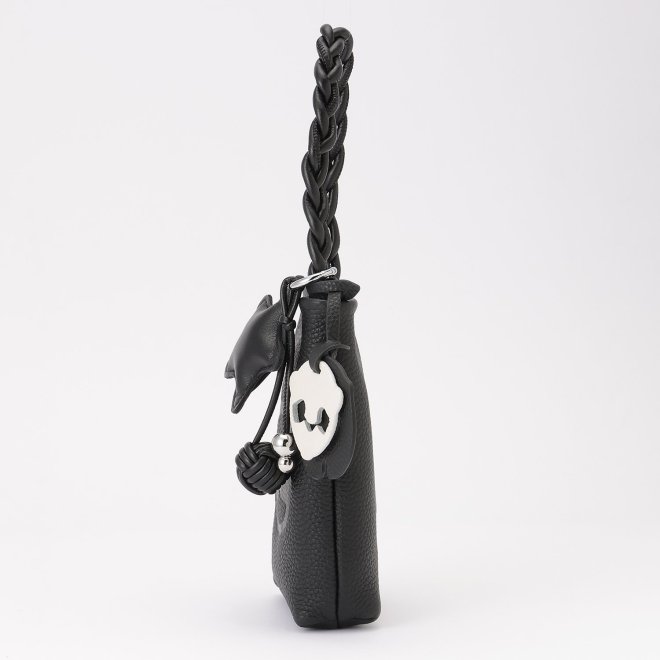 Leather phone bag + Key chain 詳細画像 ブラック 2