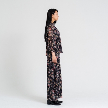 【COMING SOON】Pomegranate dragon print ブラウス 詳細画像