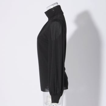 【COMING SOON】Solid netting ブラウス 詳細画像
