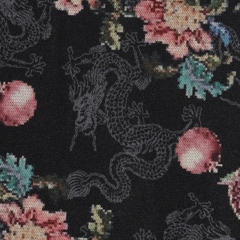 【COMING SOON】Pomegranate dragon print スカート 詳細画像