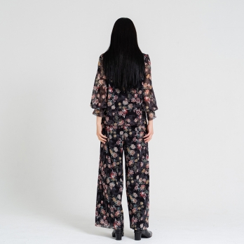 【COMING SOON】Pomegranate dragon print パンツ 詳細画像