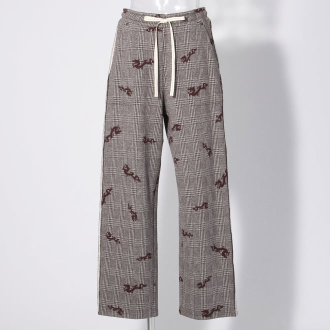 【COMING SOON】Phantom dragon jacquard パンツ 詳細画像 ブラウン 1