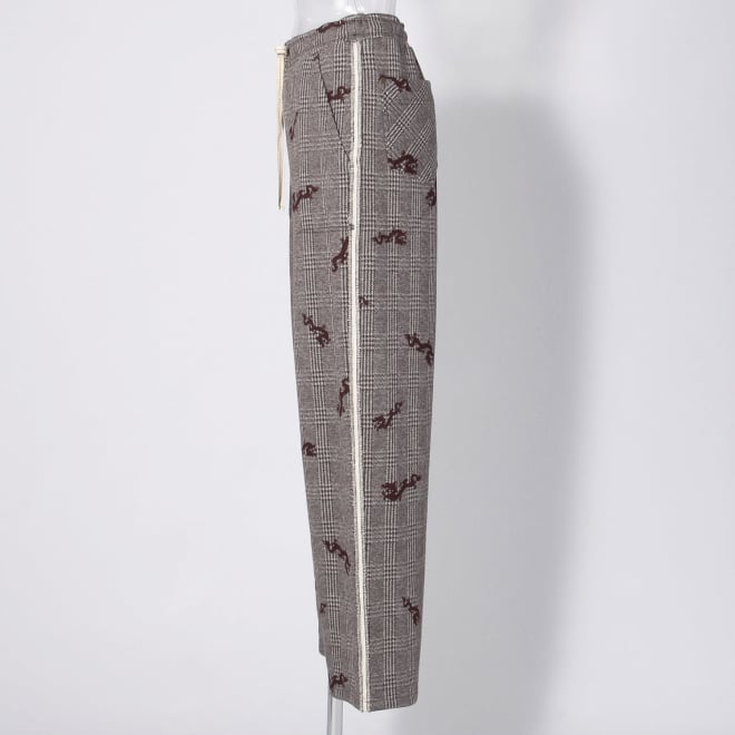 【COMING SOON】Phantom dragon jacquard パンツ 詳細画像 ブラウン 2