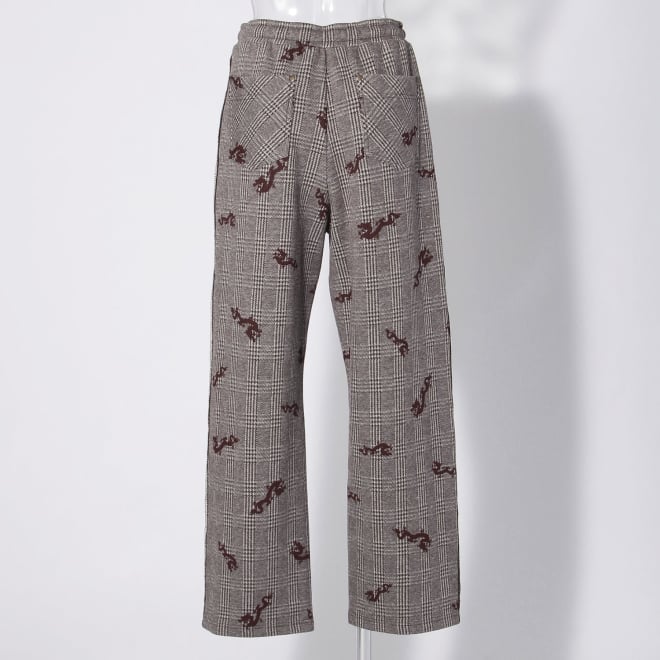 【COMING SOON】Phantom dragon jacquard パンツ 詳細画像 ブラウン 3