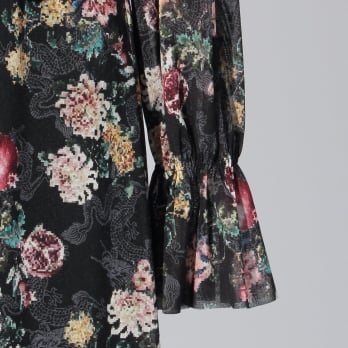 【COMING SOON】Pomegranate dragon print ドレス 詳細画像