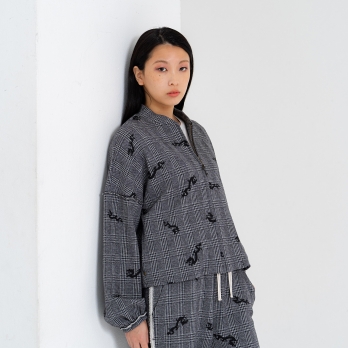 【COMING SOON】Phantom dragon jacquard ブルゾン 詳細画像