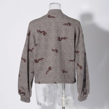 【COMING SOON】Phantom dragon jacquard ブルゾン 詳細画像