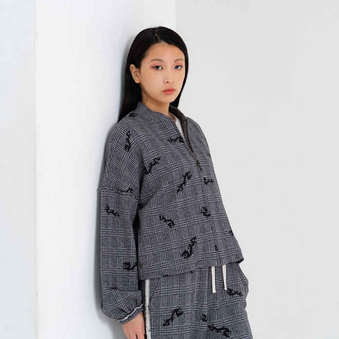 【COMING SOON】Phantom dragon jacquard ブルゾン