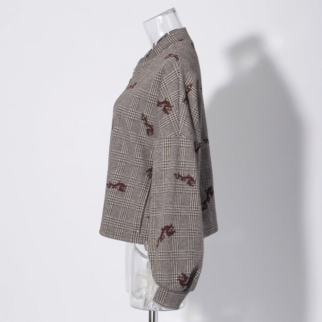 【COMING SOON】Phantom dragon jacquard ブルゾン 詳細画像 ブラウン 2