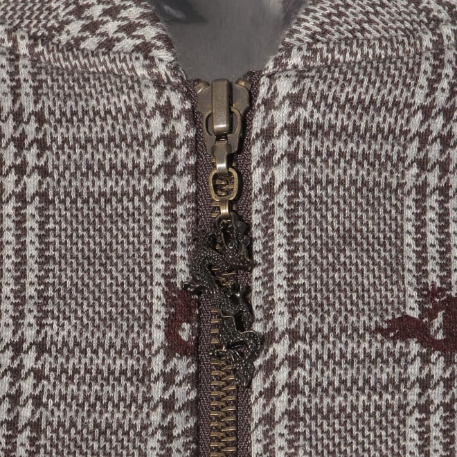【COMING SOON】Phantom dragon jacquard ブルゾン 詳細画像 ブラウン 4