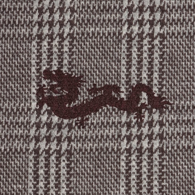 【COMING SOON】Phantom dragon jacquard ブルゾン 詳細画像 ブラウン 6