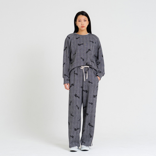 【COMING SOON】Phantom dragon jacquard プルオーバー 詳細画像 ブラック 2