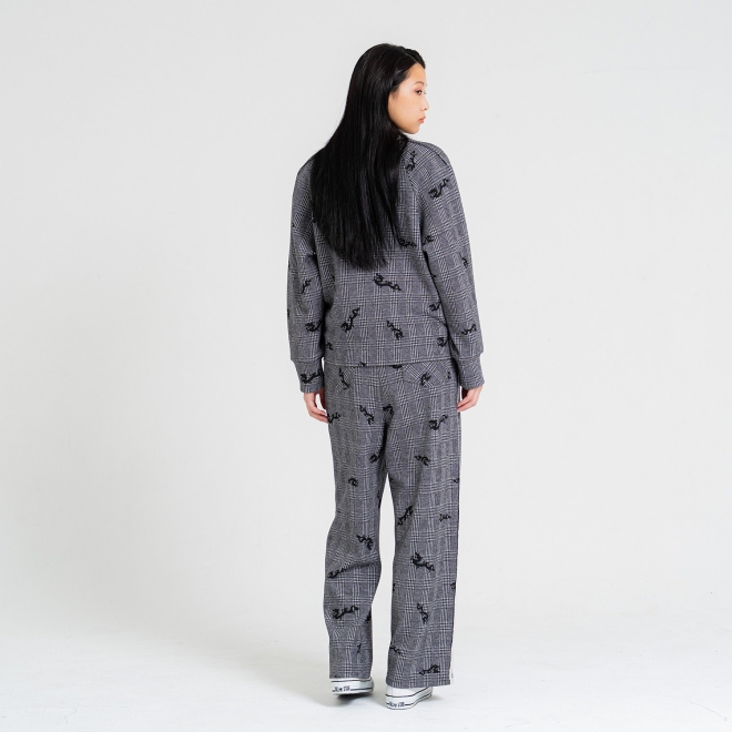 【COMING SOON】Phantom dragon jacquard プルオーバー 詳細画像 ブラック 4