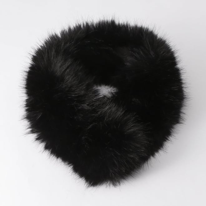 Faux fur tippet ストール 詳細画像 ブラック 2