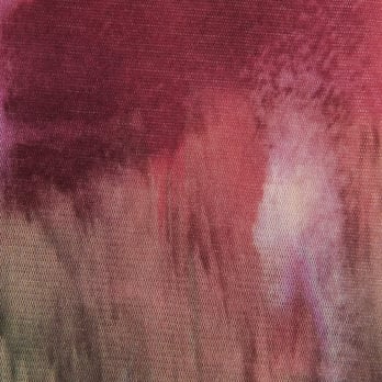 Watercolor print net ブラウス 詳細画像