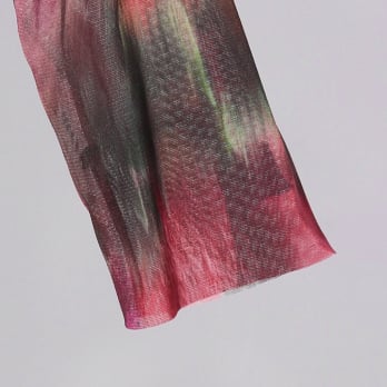 【COMING SOON】Watercolor print net ブラウス 詳細画像