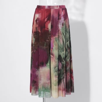 【COMING SOON】Watercolor print net パンツ