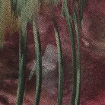Watercolor print net パンツ 詳細画像