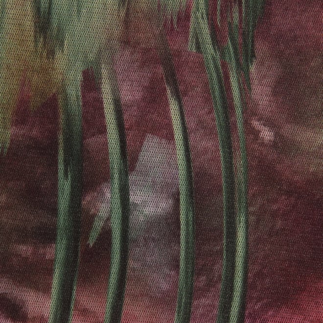 Watercolor print net パンツ 詳細画像 赤系マルチ 6