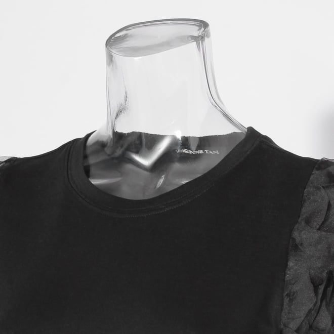 【COMING SOON】Air petal sleeve Tシャツ 詳細画像 ブラック 4