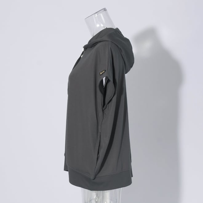 【COMING SOON】WLC Summer Pique フードZIPパーカー 詳細画像 グレー 2