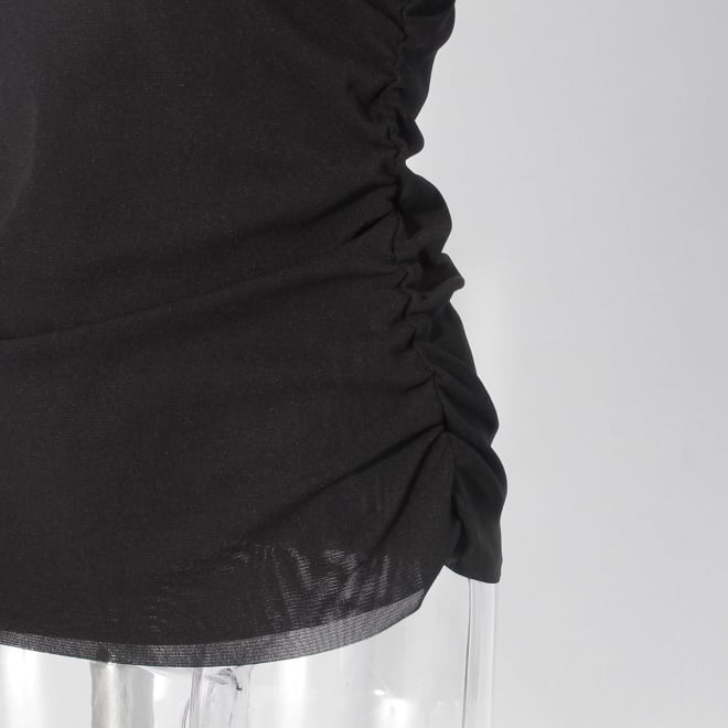 【COMING SOON】China top collection ブラウス 詳細画像 黒系マルチ 5