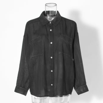 【COMING SOON】WLC Hand Madeブラストデニムシャツ 詳細画像