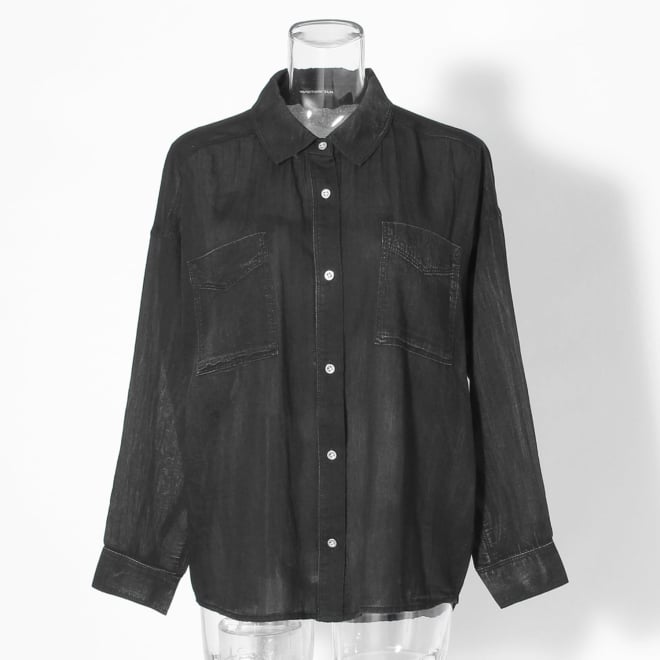 【COMING SOON】WLC Hand Madeブラストデニムシャツ 詳細画像 ブラック 1