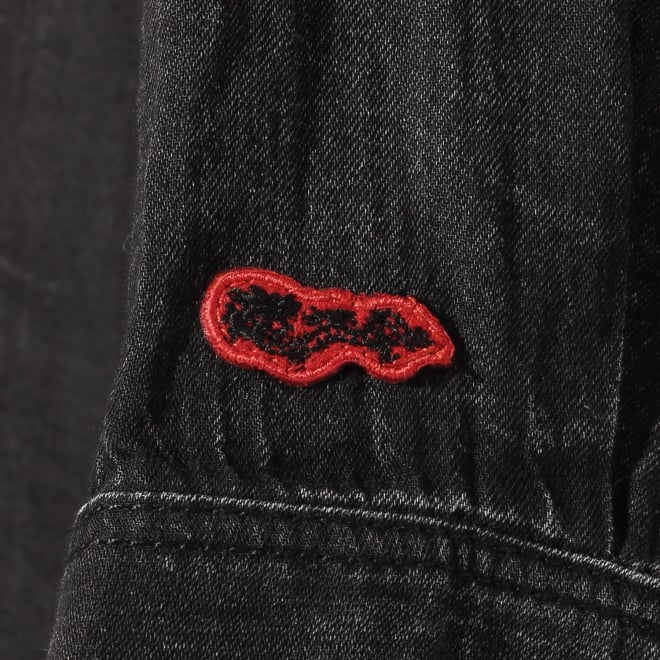 【COMING SOON】WLC Hand Madeブラストデニムシャツ 詳細画像 ブラック 2