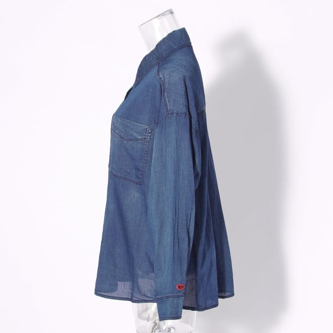 【COMING SOON】WLC Hand Madeブラストデニムシャツ 詳細画像 ネイビー 2