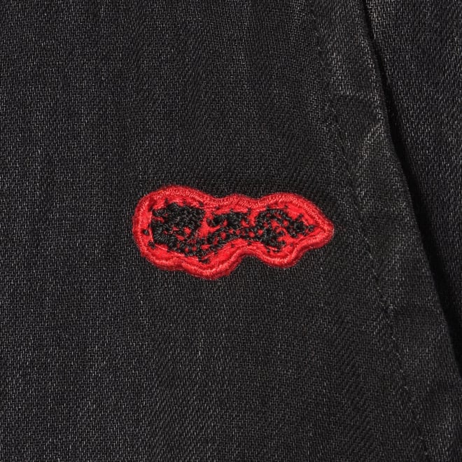 【COMING SOON】WLC Hand Madeブラストデニムワイドパンツ 詳細画像 ブラック 2