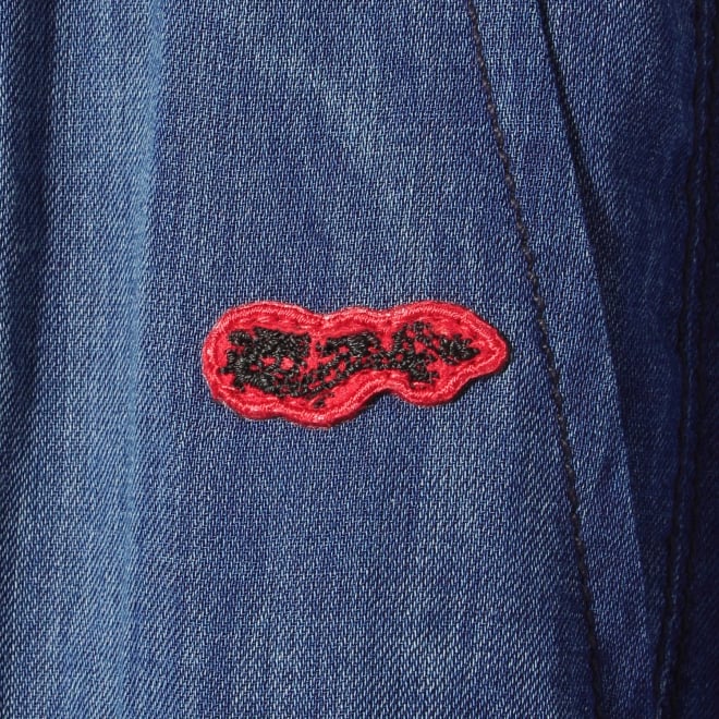 【COMING SOON】WLC Hand Madeブラストデニムワイドパンツ 詳細画像 ネイビー 5