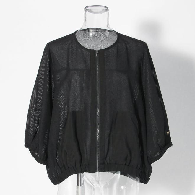 【COMING SOON】WLC メッシュベイカー切替ジャケット 詳細画像 ブラック 1