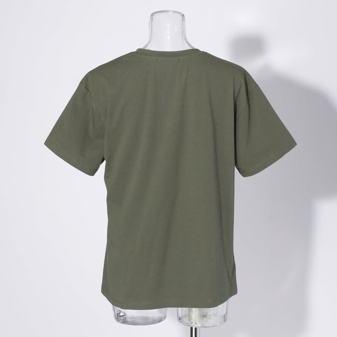 【COMING SOON】New dragon logo embroidery Tシャツ 詳細画像 カーキ 3