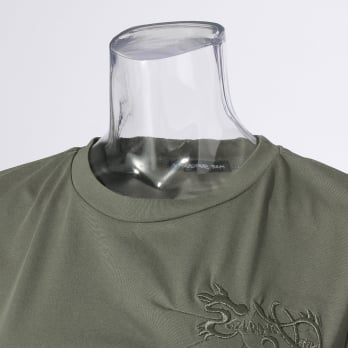 【COMING SOON】New dragon logo embroidery Tシャツ 詳細画像