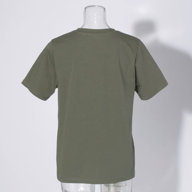 【COMING SOON】New dragon logo embroidery Tシャツ 詳細画像 カーキ 3