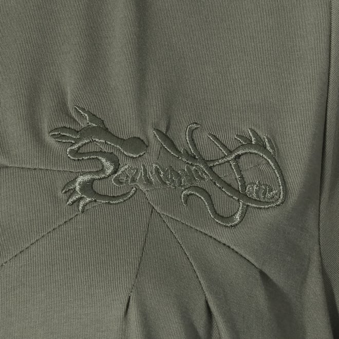 【COMING SOON】New dragon logo embroidery Tシャツ 詳細画像 カーキ 5