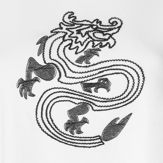 WLC フライス刺繍Tシャツ 詳細画像 ホワイト 6