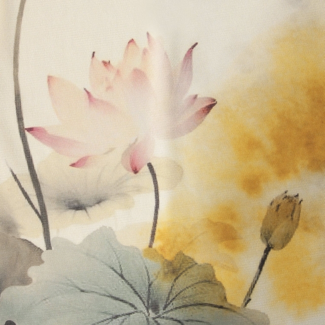 Lotus with goldfish print スカート 詳細画像 白系マルチ 9