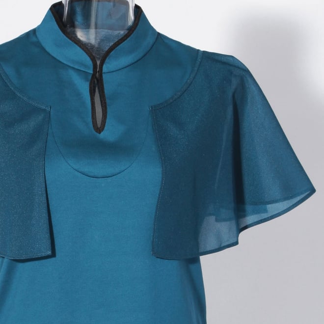 【COMING SOON】Mandarin collar top プルオーバー 詳細画像 ライトブルー 5
