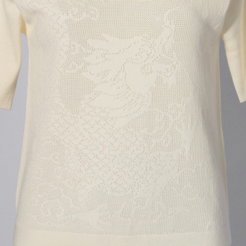 Dragon jacquard ニット 詳細画像