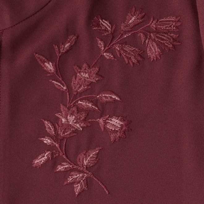 Gentian embroidery ブラウス 詳細画像 レッド 11